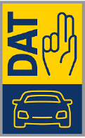 Logo DAT, entreprise spécialisée dans le chiffrage automobile.